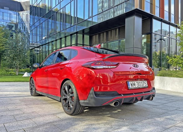 Hyundai i30 N cena 93900 przebieg: 59800, rok produkcji 2019 z Warszawa małe 326